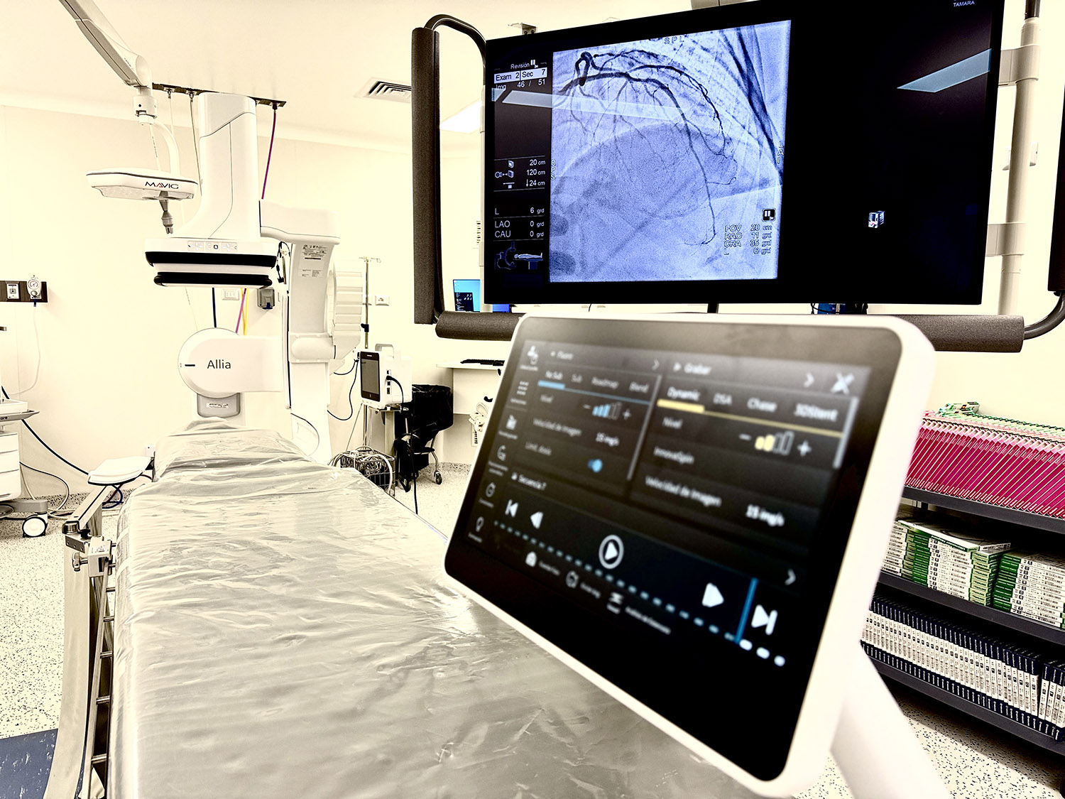 Equipo radiología avanzada